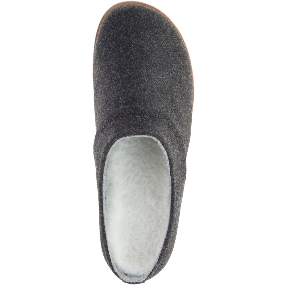 Merrell Juno Clog Wool Women Size‎ 9 Charcoal Grey Cozy Warm Minimalist Shoes